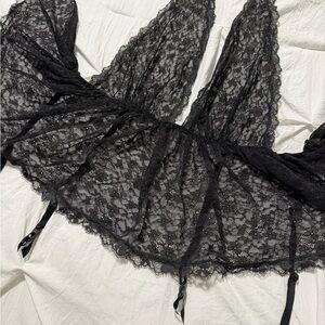 Victoria's Secret Black Teddy - Size Small